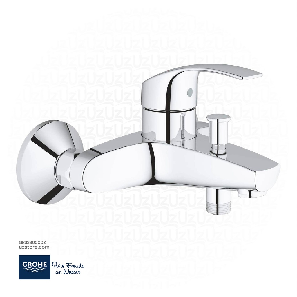 GROHE Eurosmart Single-lever bath mixer 1/2" , 33300002 , chrome