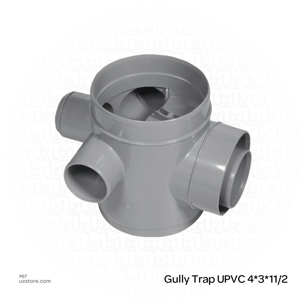 Gully Trap UPVC 4*3*11/2