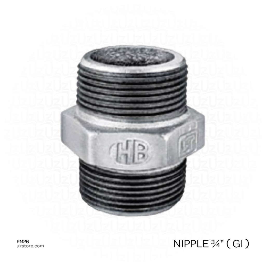 Nipple ¾" ( GI )