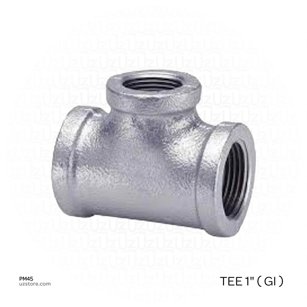 Tee 1" ( GI )