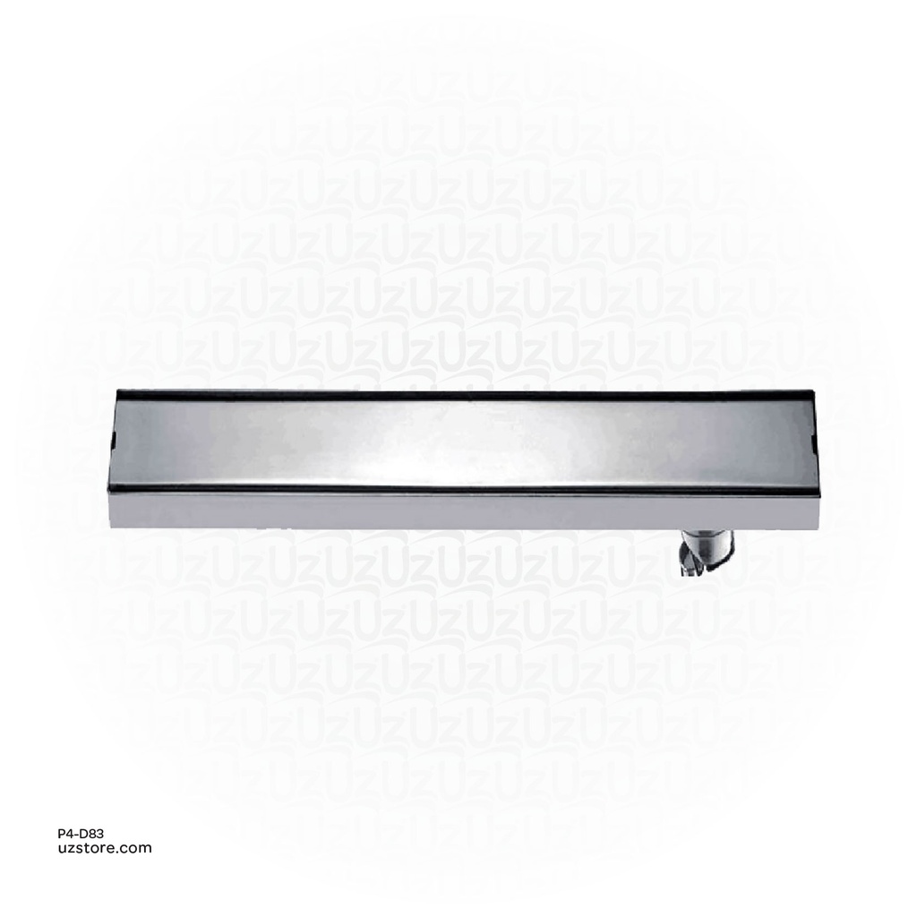 Drainex Stainless Steel 316 Linear Floor Drain 20cm lenght 7cm width 2" outlet Tile Model PA-S36-RSD-20x7-2C