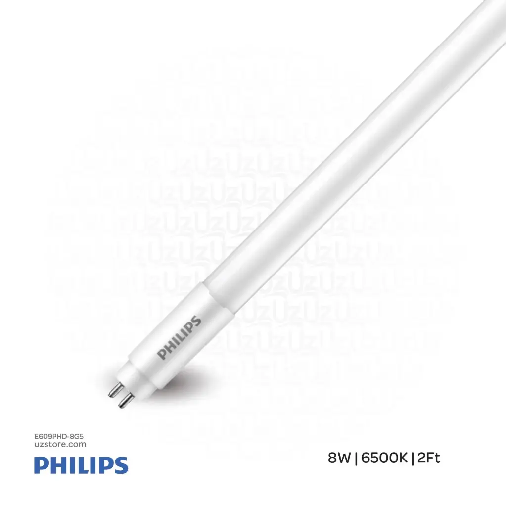 PHILIPS 2Ft Core Pro LED Tube Bulb ROD T5 600mm 8W865 G5 I APR 8W , 6500K Cool DayLight 929001380808