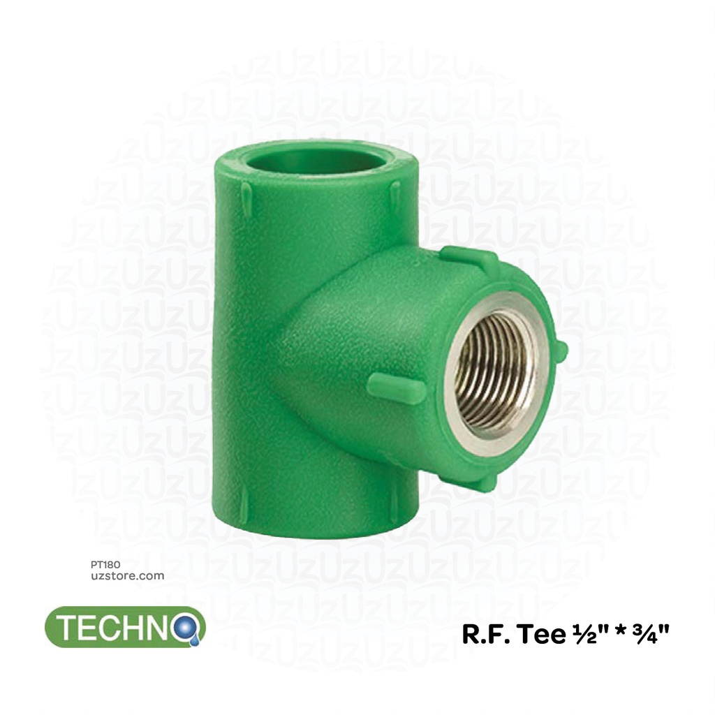 R.Female Tee ½" * ¾"( Techno )