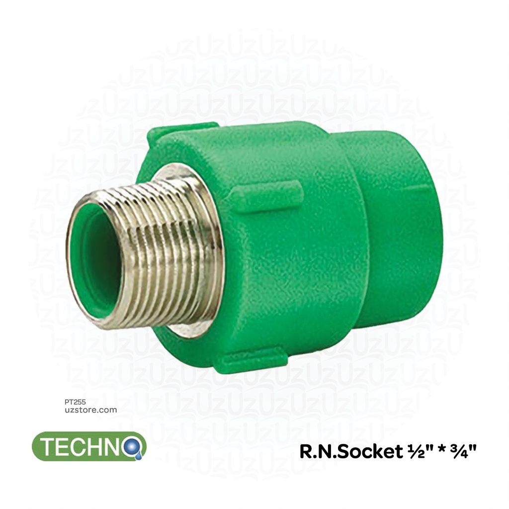 Male Socket ½" * ¾" Techno