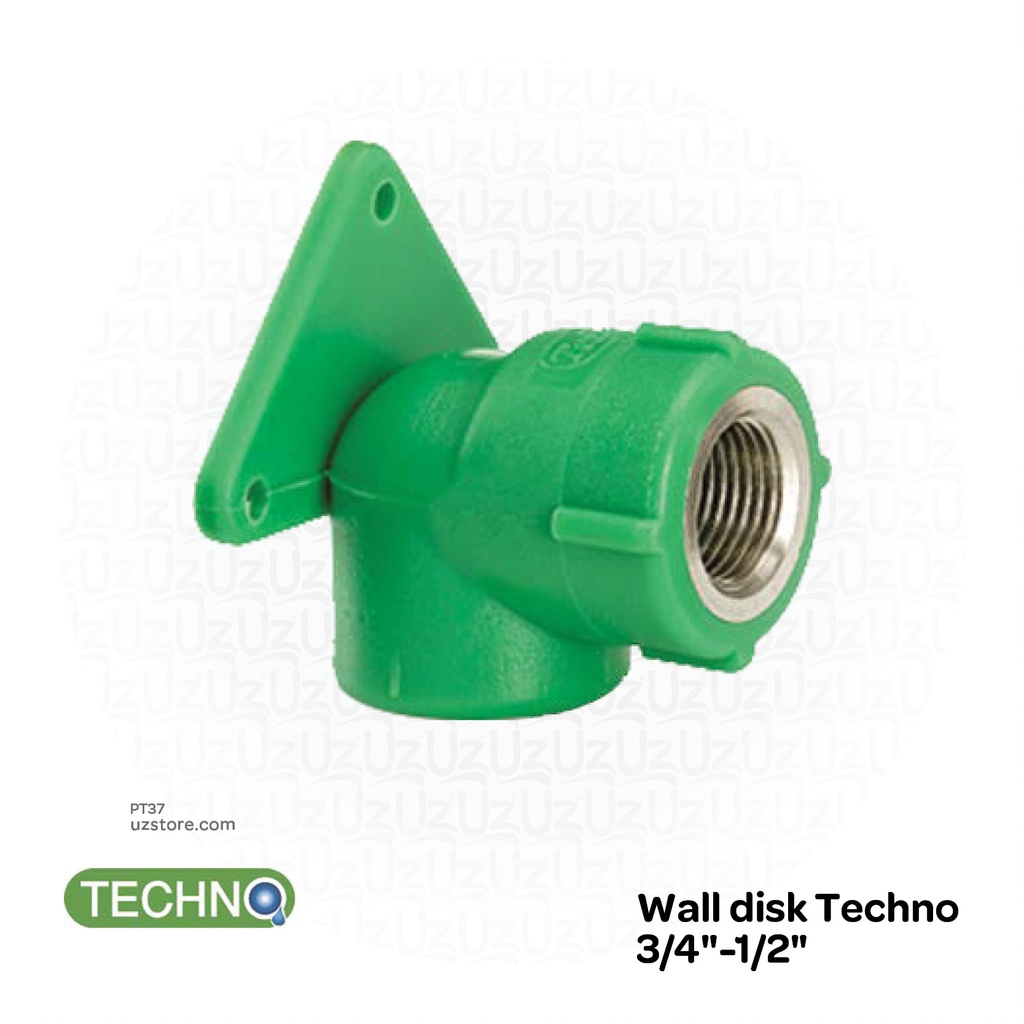 Wall disk Techno ½" * ¾"