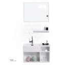 Wash Basin With CabinetKZA-1852065-WHITE 65*45*40 CM