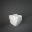 RAK Ceramic METROPOLITAN Deluxe Back To Wall Water Closet MP34AWHA + MP05SCQRAWHA