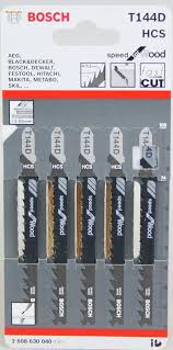 BOSCH HCS Jig saw blade 5pcs T144D 