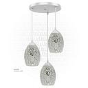 Trible Ceiling  Mosaic Glass Light