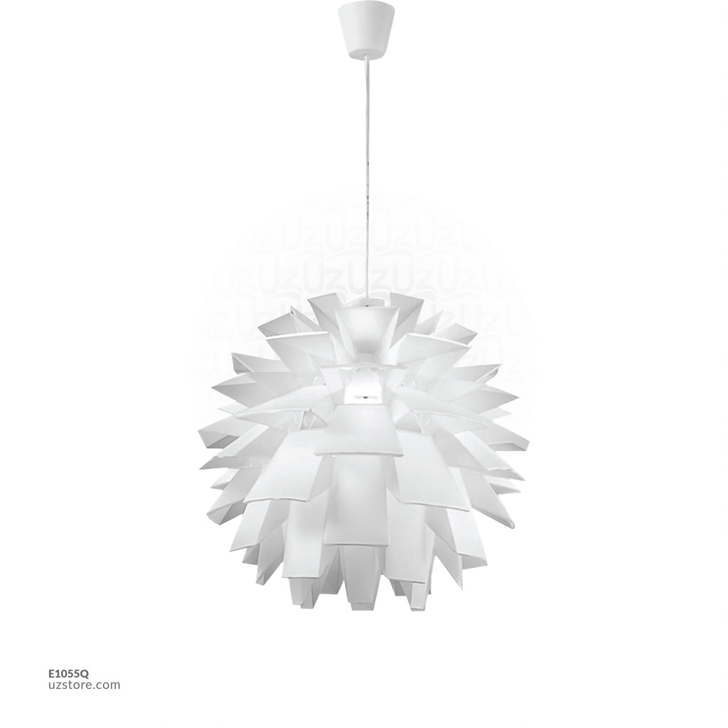 [E1055Q] White Pendant Light OP-9021