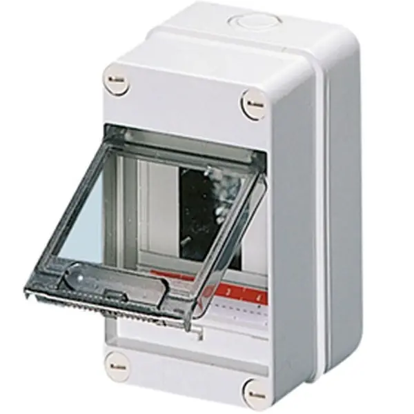 Gewiss W/P Enclosure Box 4 Module For ELCB (GW40001)