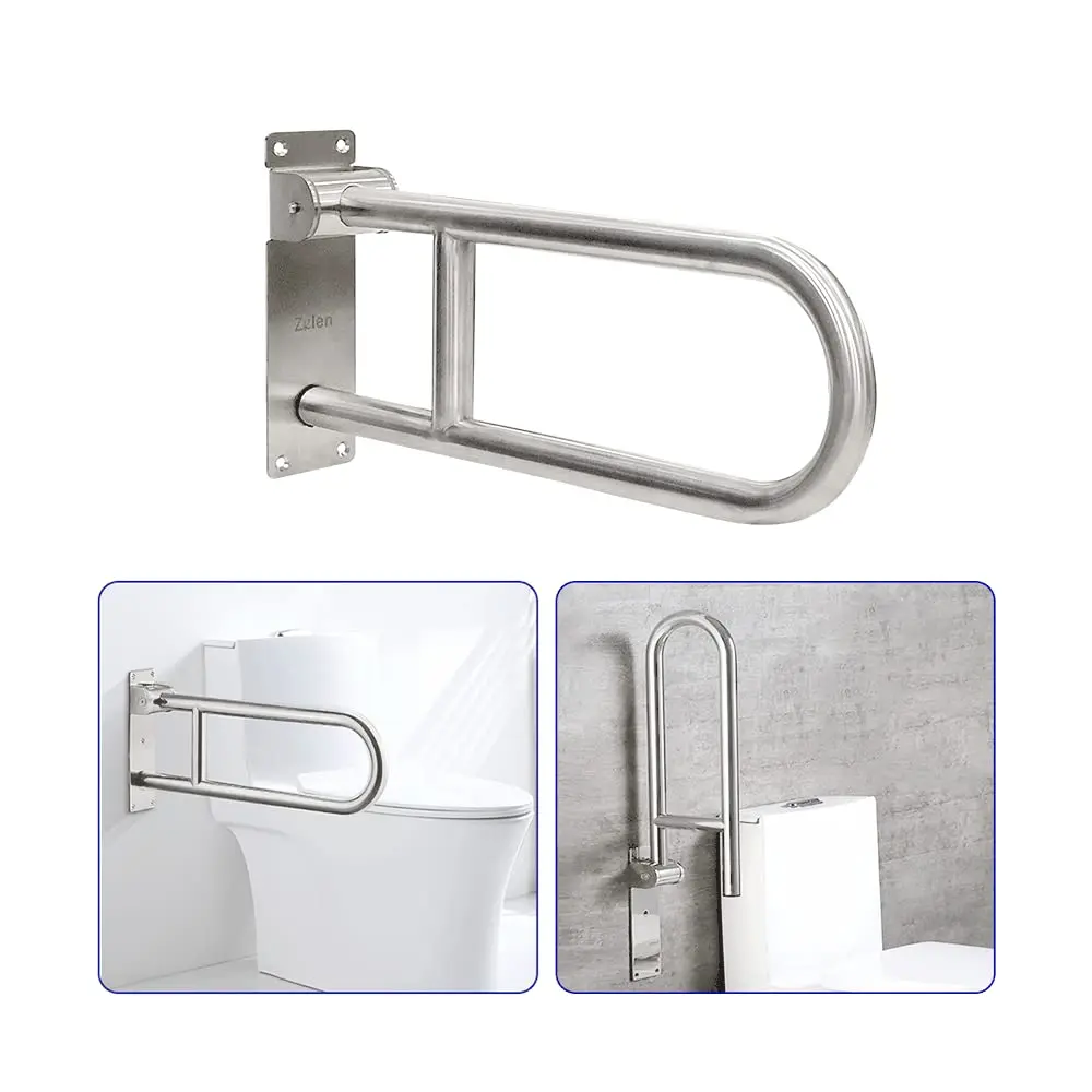 KLUDI RAK Folding Up Grab Bar 800mm Satin Finish SS 304 Accessories, RAK90401