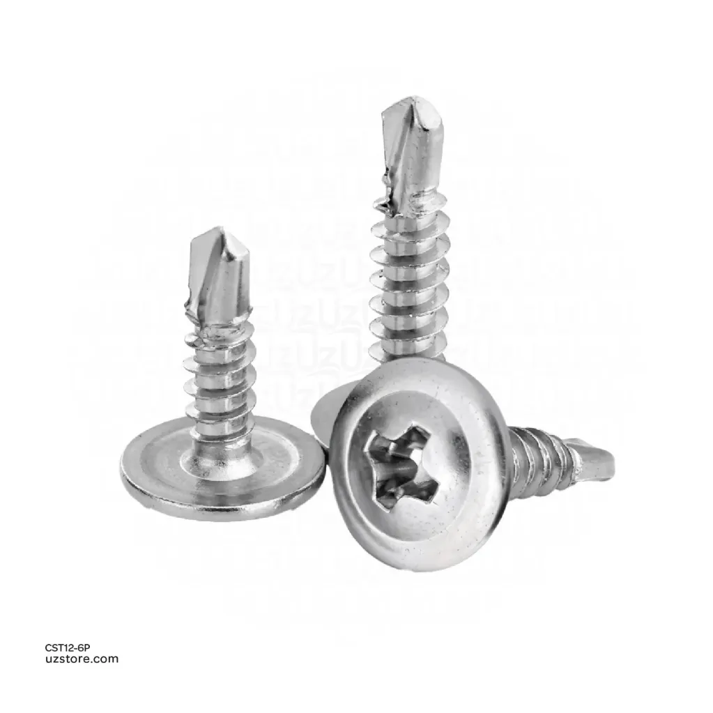 مسمار ذاتي ثقب مع ربل واشير 1/2"