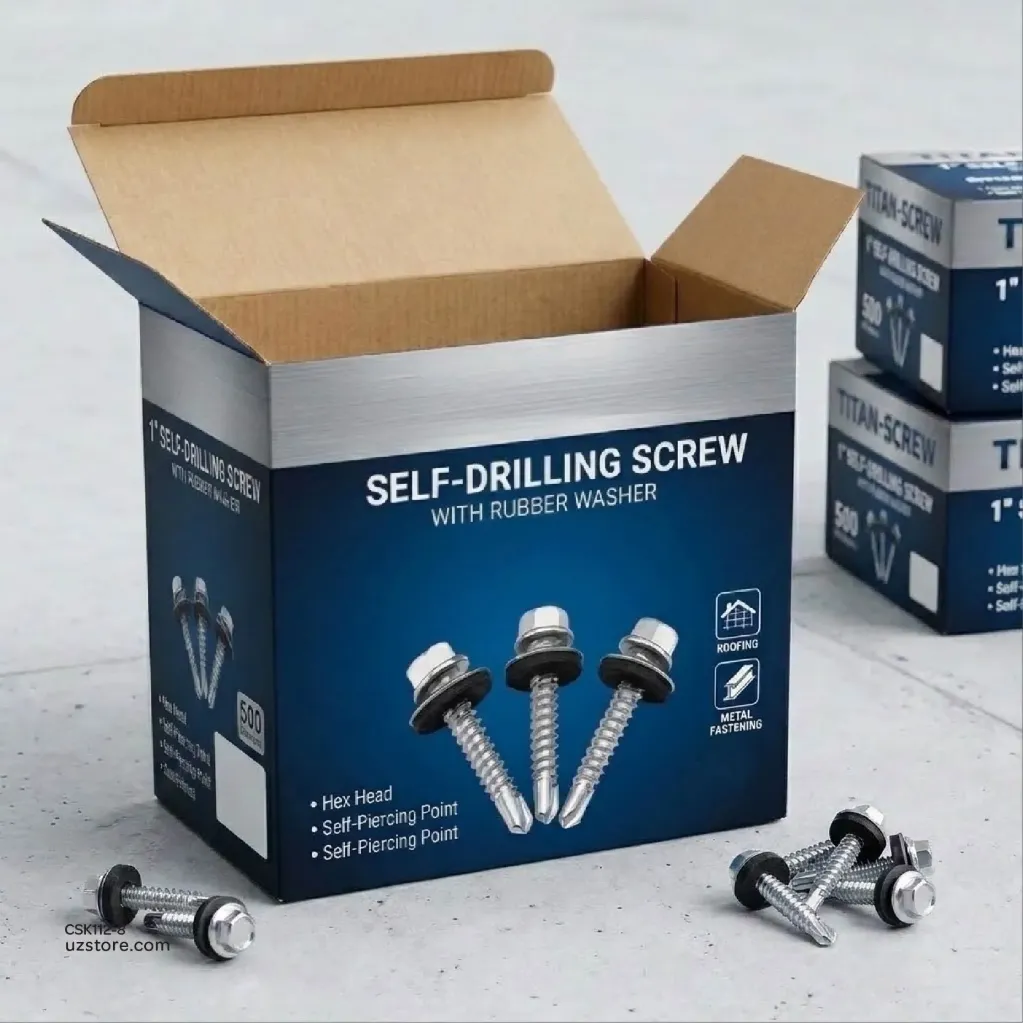 [CSK112-8] Self Drilling Srew 8*1-1/2" CSK Phillips Head