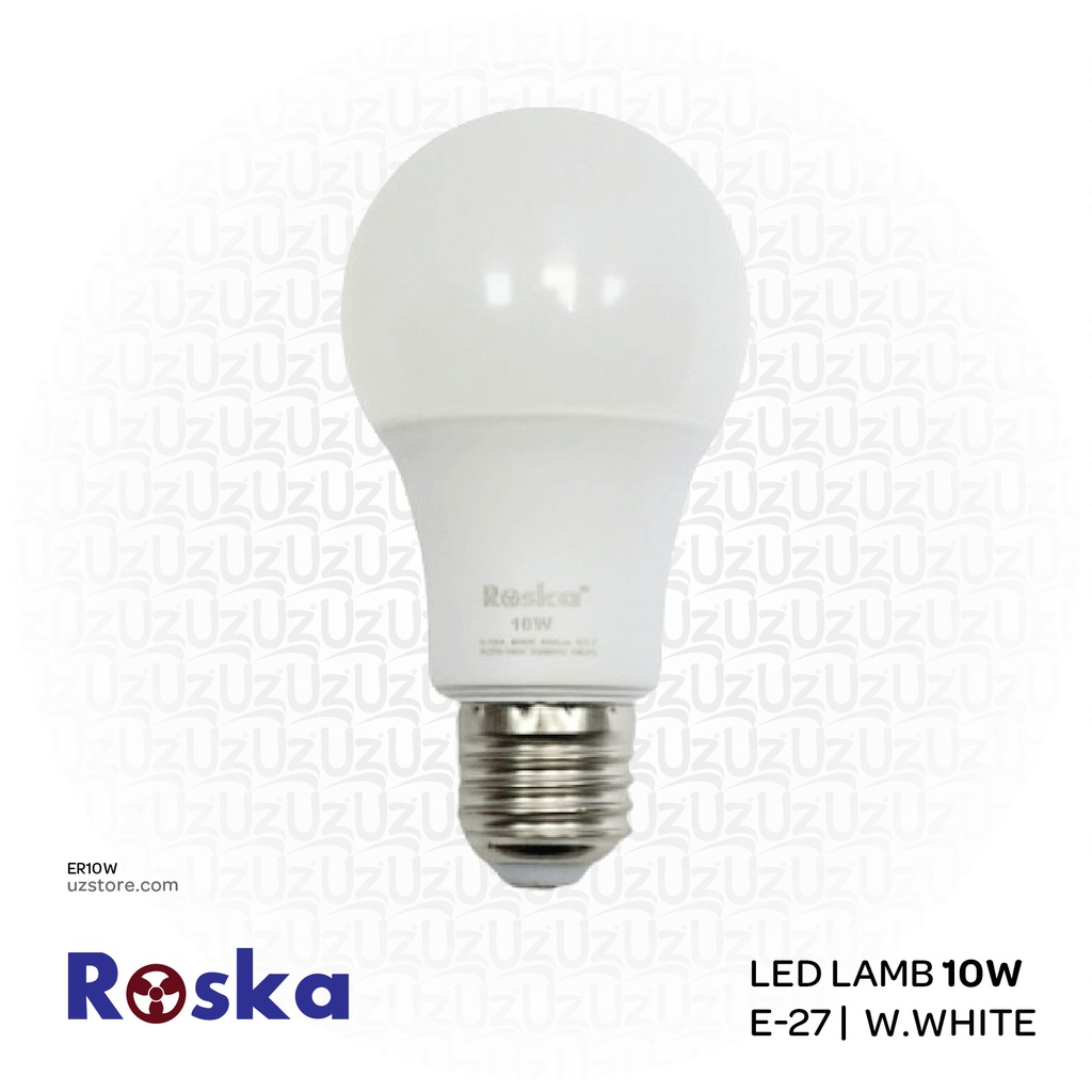 ROSKA 10W E-27 LED Lamp W.White