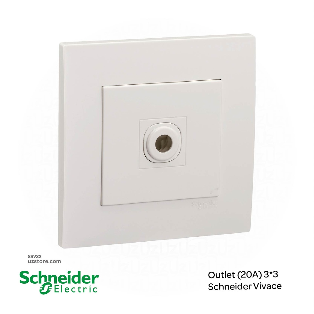 [SSV32] Outlet (25A) 3*3 Schneider Vivace (KB31TB)