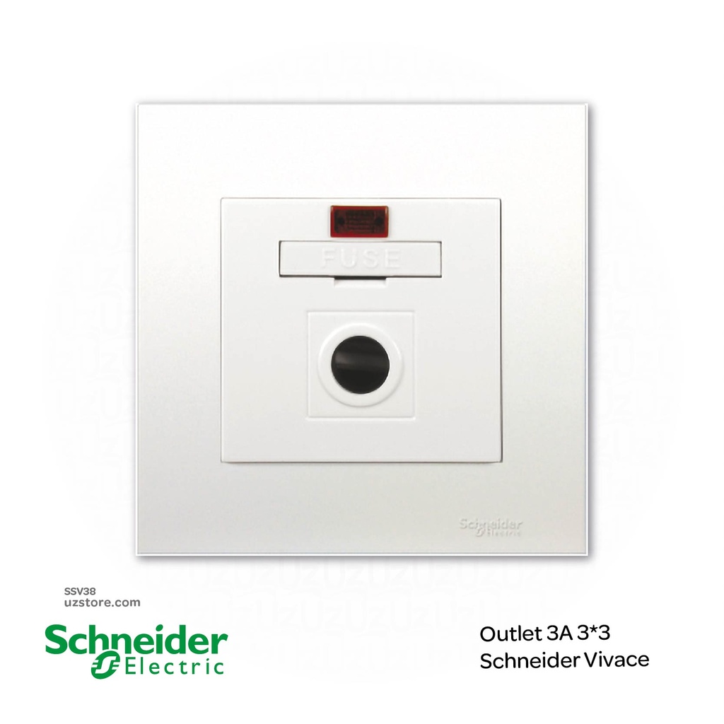 [SSV38] Outlet 13A 3*3 Schneider Vivace (KB30FSG )