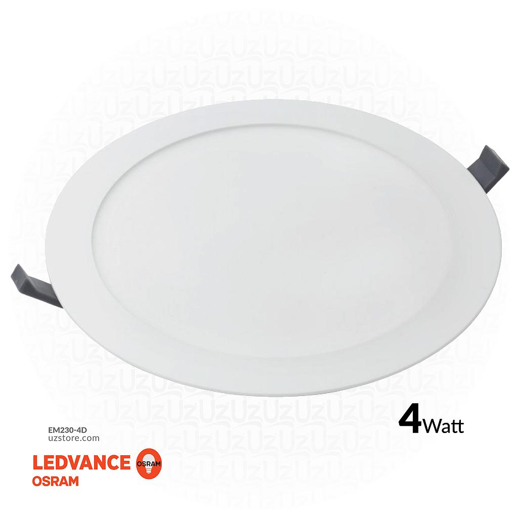 OSRAM LED SLIM PANEL DOWN LIGHT ROUND 3" 4W Daylight 6500K