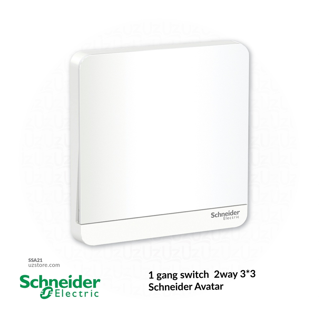 1 gang switch 3*3 2way Schneider Avatar