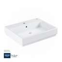 GROHE Cube Ceramic Wash basin 60 , 3947300H , alpine white