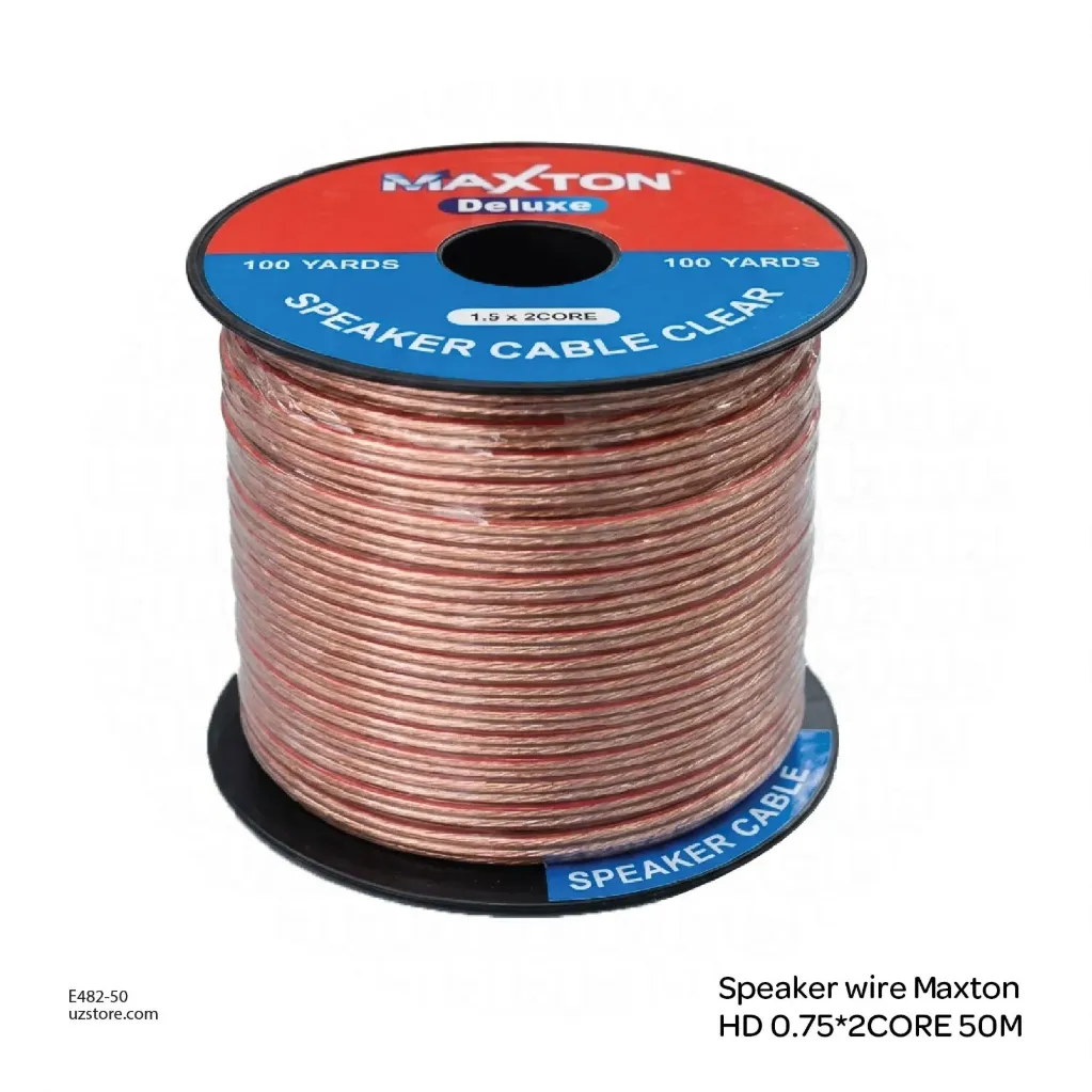 [E482-50] Speaker wire Maxton HD 0.75*2CORE 50M