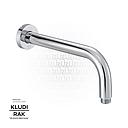 KLUDI RAK Shower Arm 250mm DN 15,
1/2"Female Thread with Sliding Cover Plate RAK10012