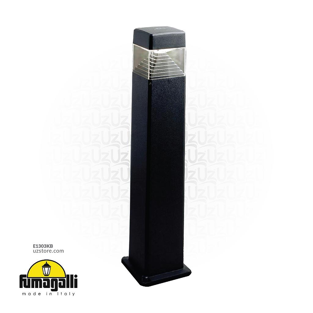 FUMAGALLI EASTER BOLLARD 800MM GX53 10W 3000K  BK Made in Italy 