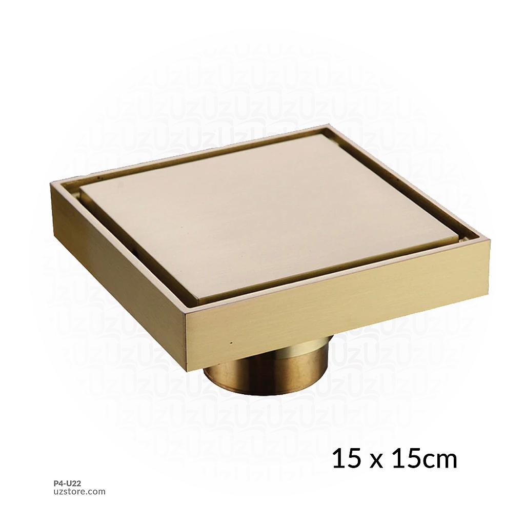 Archaize Color Brass Floor Drain 9873ALC 15*15