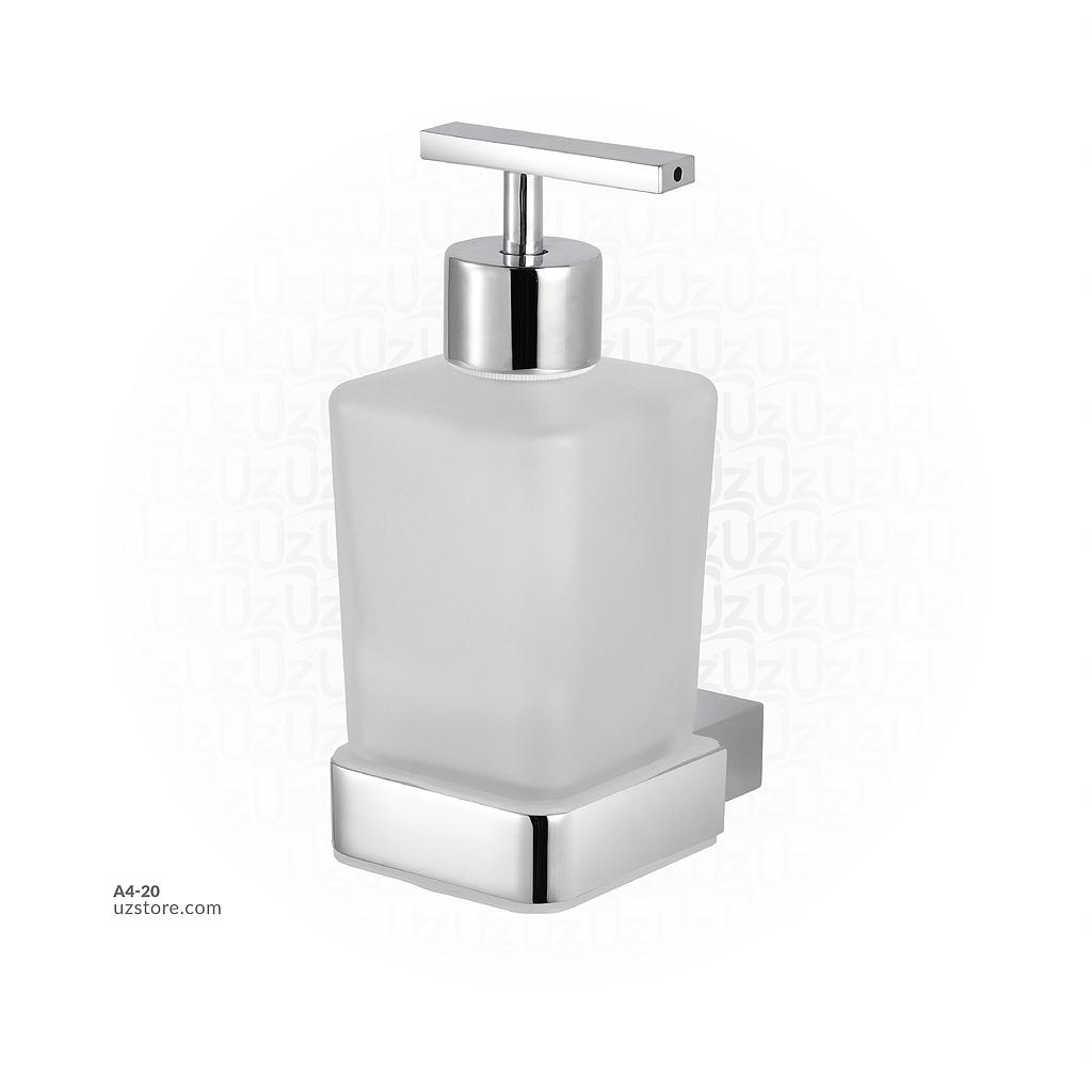 Chromed Soap dispenser Brass & stainless steel