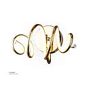 LED Wall Light 860669/1W Gold 20W AC165-265V