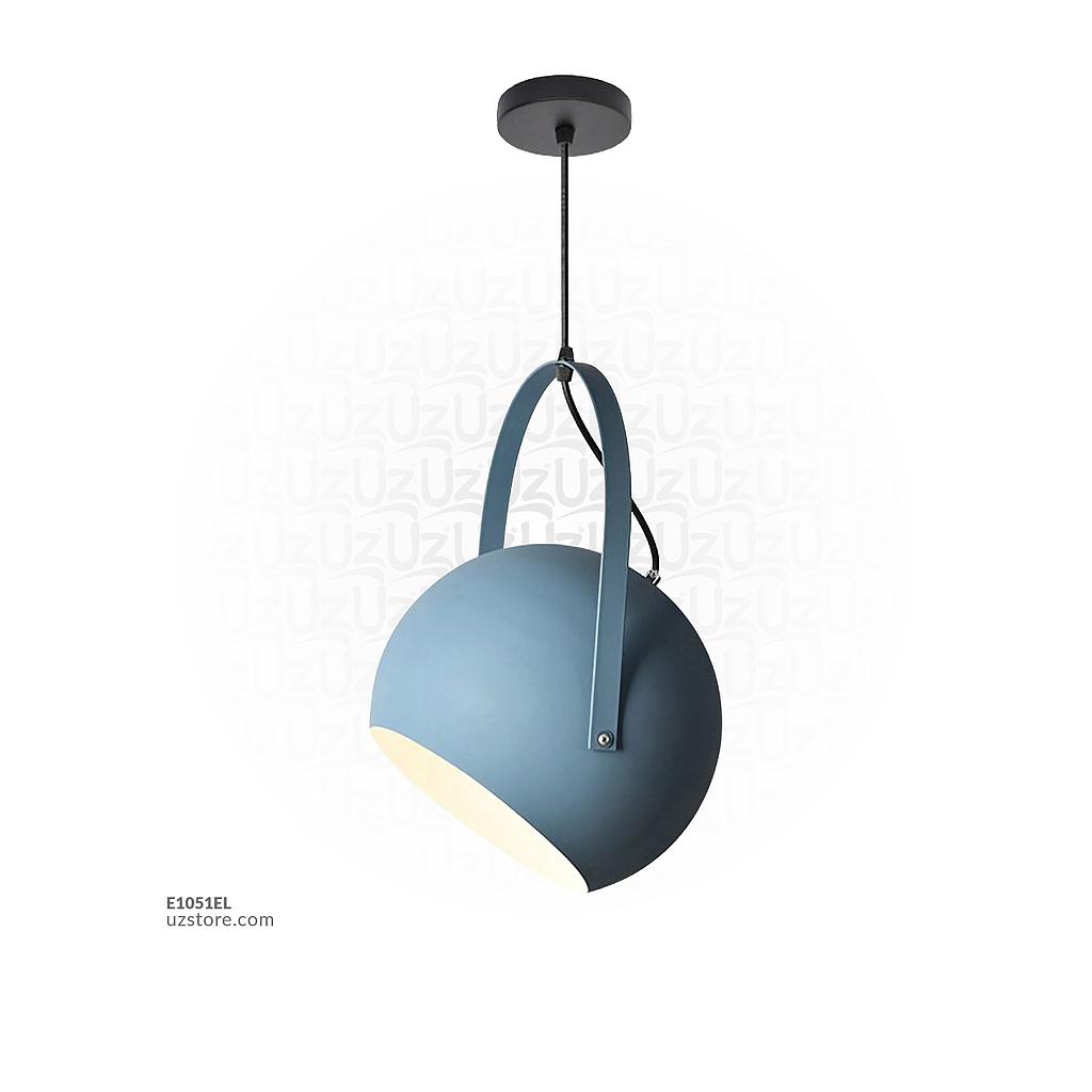 Pendant Light E27 7507-200 DARK BLUE