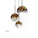 Gradual Gold Spherical Pendant Light  md3172-150-3 D150