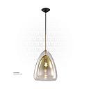 Amber Glass Pendant Light MD3208-BL D300*H410