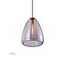 Smoky Grey Glass Pendant Light MD3208-BL D300*H410