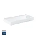 GROHE Cube Ceramic Wash basin 100 , 3938600H , alpine white