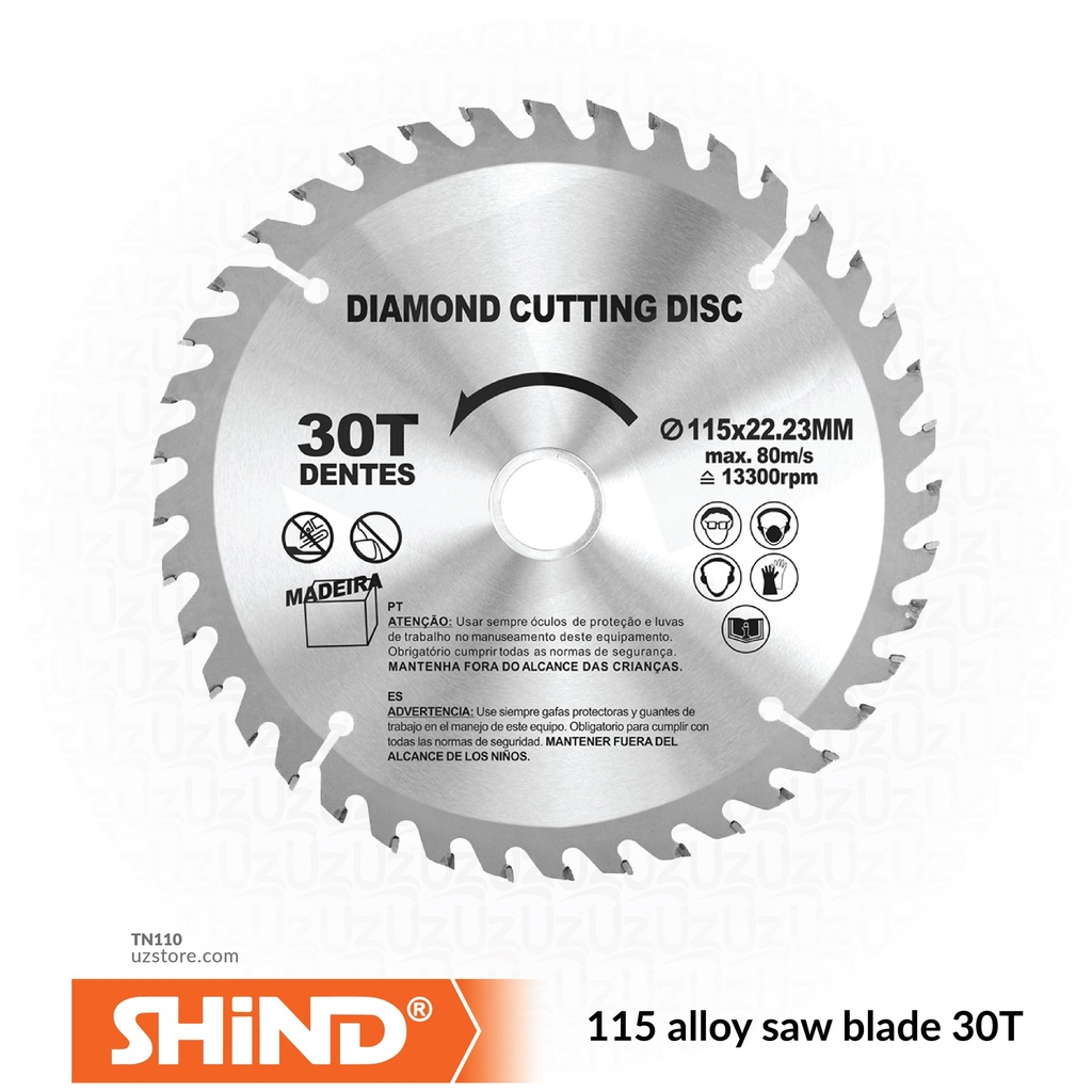 Shind - 115 alloy saw blade 30T 94954