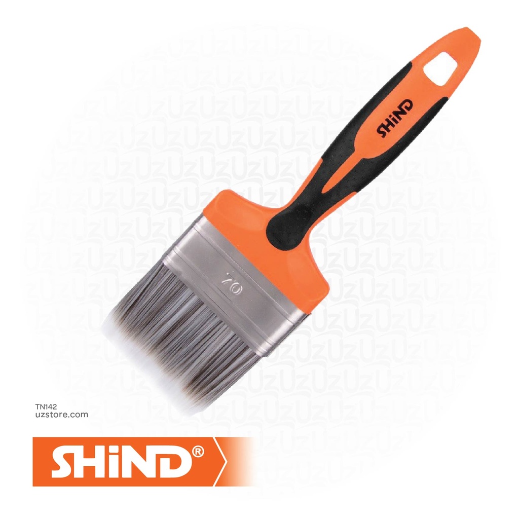 شند - فرشاة طلاء بمقبض مزدوج اللون 70 مللي متر بسلك بلاستيكي