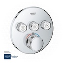 GROHE Grohtherm SmartControl Safety mixer for concealed installation with 3 valves , 29121000 , chrome