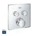 GROHE Grohtherm SmartControl Safety mixer for concealed installation with 2 valves , 29124000 , chrome