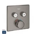 GROHE Grohtherm SmartControl Safety mixer for concealed installation with 2 valves , 29124AL0 , brushed hard graphite