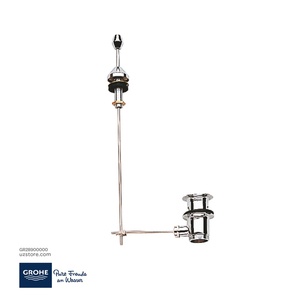 GROHE Pop-up waste set 1 1/4" , 28900000 , chrome