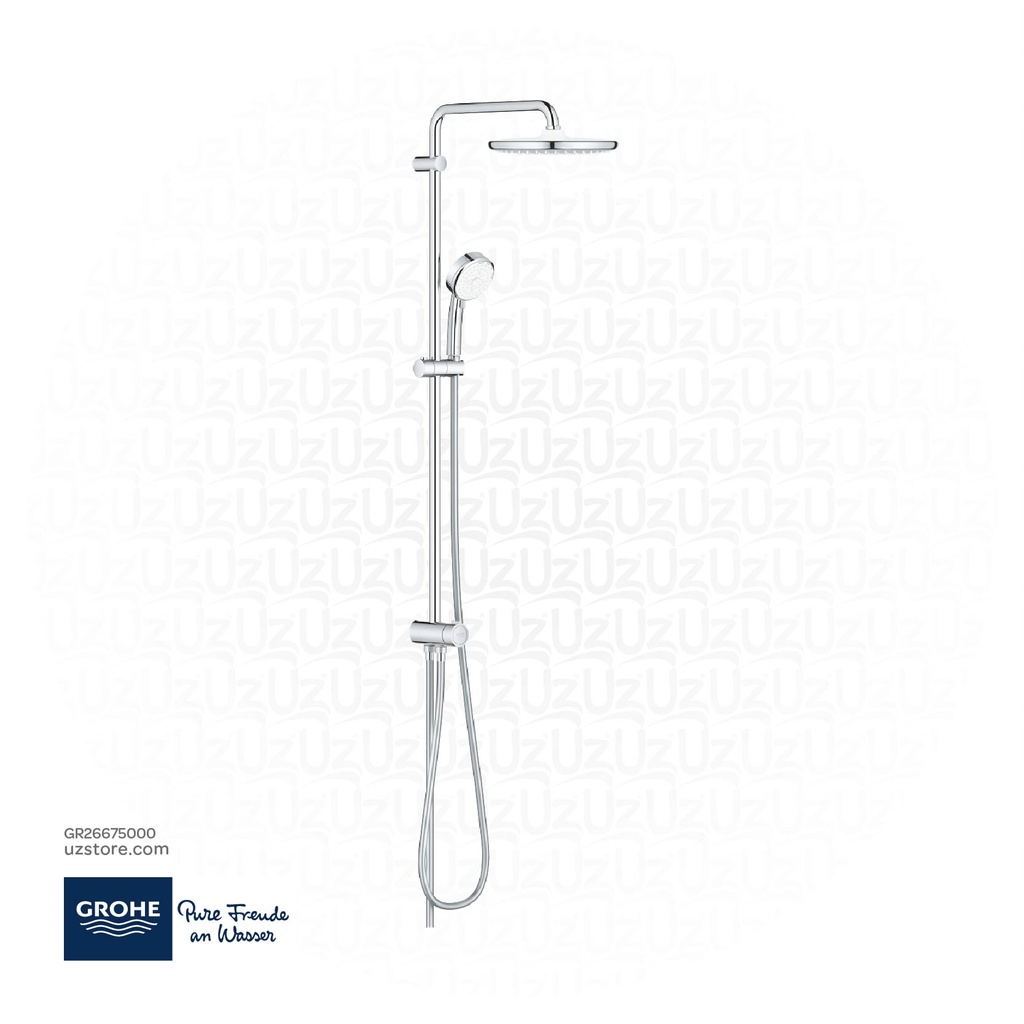 [GR26675000] GROHE Tempesta Cosmopolitan System 250 Shower system with diverter for wall mounting , 26675000 , chrome
