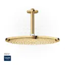 GROHE Rainshower Cosmopolitan 310 Head shower set ceiling 142 mm , 1 spray , 26067GL0 , cool sunrise