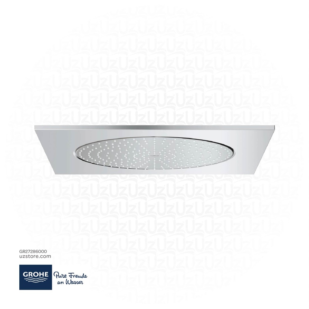 GROHE Rainshower F-Series 20" Ceiling shower 1 spray , 27286000 , chrome