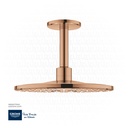 GROHE Rainshower SmartActive 310 Head shower set ceiling 142 mm , 2 sprays , 26477DA0 , warm sunset