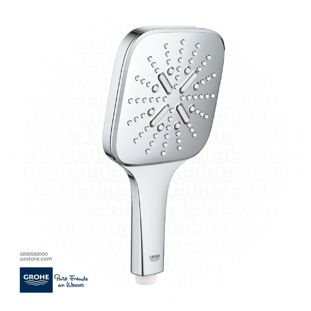 GROHE Rainshower SmartActive 130 Cube Hand shower 3 sprays , 26582000 , chrome