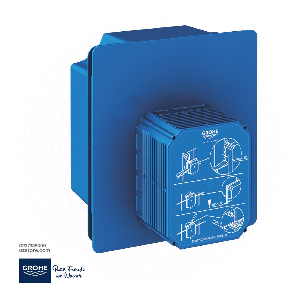 GROHE Rapido U urinal flush valve conc. 37338000