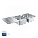 GROHE K500 Stainless steel sink with drainer , 31588SD1 , stainless steel