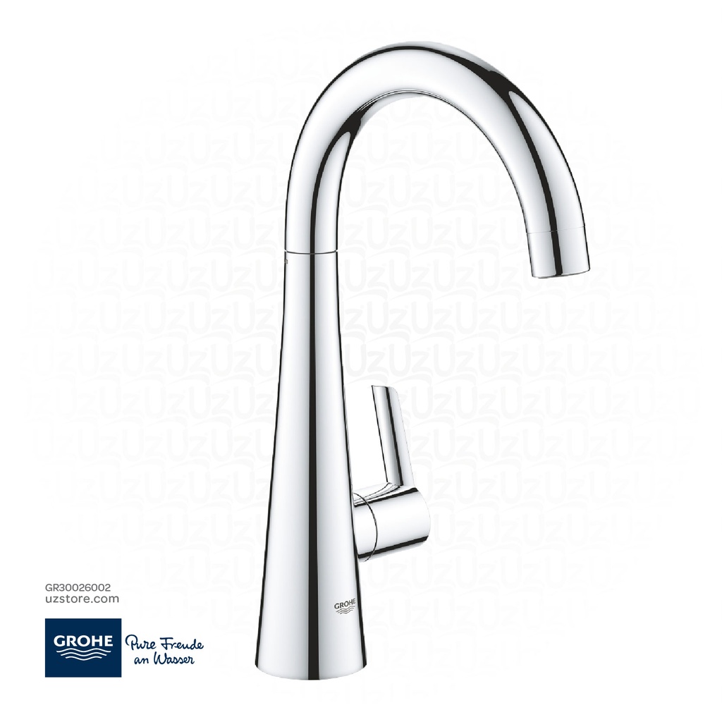 [GR30026002] جروهي Zedra pillar tap sink C-spout 30026002