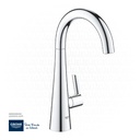 GROHE Zedra Pillar tap with filter function , 30026002 , chrome